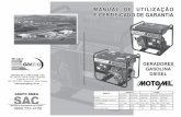 MANUAL GRUPO GERADOR CAPA - Ferramentas MG-3000CL... · Ler manual do motor que acompanha este equipamento. Certifique-se que o gerador esteja na voltagem correta para seu equipamento,