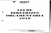 LEI Dli DIRETRIZES ORÇAMENTARIA - oroco.pe.gov.broroco.pe.gov.br/wp-content/uploads/2018/08/LDO_2018.pdf · legais sobre a matéria e incluirá os seguintes demonstrativos: I - dos