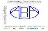 Componentes Elétricos e Acessórios Auto · Catálogo de Figuras | 2 018 Auto Barros - Acessórios,Lda Componentes Elétricos e Acessórios Auto Importador - Grossista AUTOMATICOS