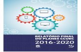 RELATORIO FINAL DO PLANES CCUEC 2016 2020 · ;ever o modelo de gestão dos Sistemas de Informação em