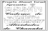Caderno de Atividades de Chanuká - EscolaJudaicaVirtual · Walder Education Pavilion of Torah Umesorah avat srae scolaJudaicaVirtual . or 8 O B Pinte a figura seguindo o código