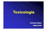 Toxicologia - iesc.ufrj.br · TOXICOLOGIA Paracelsus (1493-1541) Considerado o pai da Toxicologia moderna Era do Iluminismo “Todas as substâncias são venenos, não existe nenhuma