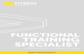 FUNCTIONAL TRAINING SPECIALIST - Fitness Academyfitnessacademy.pt/wp-content/uploads/2017/06/functionaltraining... · AVALIAÇÃO POSTURAL: Análise das principais síndromas posturais,