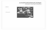 HYPERDRIVEZINE - efanzines.comefanzines.com/Hyperdrivezine/hyperdrivezine1r.pdf · do à Fantasia e Ficção Científica a surgir no panorama português. O proble- ... fanzinesca