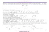 Exercícios sobre bioquímica - sotaodaquimica.com.brsotaodaquimica.com.br/wa_files/72_20Bioqu_C3_ADmica.pdf · Assinale a opção que contém o(s) ... Assinale a alternativa correta.