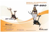 MANUAL DE INSTRUÇÕES - agrotama.com.br 800.pdf · utilização de sua Bicicleta Ergométrica BP-880. Exercícios realizados na Bicicleta Ergométrica BP-880, além de ser uma das