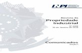 Revista da Propriedade Industrial - INPI · IV - o depositante requer a participação no PPH do pedido da mesma família no OLE, restringindo o quadro reivindicatório à matéria
