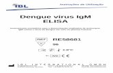 Dengue Virus IgM - ibl-international.com · Seleccionar o número necessário de tiras ou poços e inserir os mesmos no suporte. Realizar todas as etapas do teste na ordem indicada