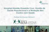 Hospital Alemão Oswaldo Cruz: Gestão de Saúde Populacional ...conahp.org.br/assets/files/apresentacoes/Rodrigo-Demarch.pdf · Segurança do Trabalho e Meio Ambiente Saúde Ocupacional