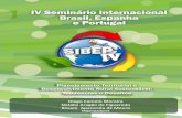 IV Seminário Internacional Brasil, Espanha e Portugal ...assentamentos.com.br/uploads/assentamentos.com.br/AnaisIVSIBEP2016.pdf · temos a satisfação de contar com suporte e apoio