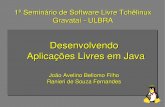 Desenvolvendo Aplicações Livres em Java · PDF fileDesenvolvendo Aplicações Livres em Java Detalhes sobre a plataforma JEE (Java EE): • JTA (Java Transaction API), é uma API