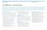 COBOL Analyzer · implementar a mudança de aplicativo com confiança, assegurando que possuem um entendimento completo de seu impacto por toda a base de código. Desafio comercial