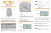 TERMOSTATO DIGITAL TLZ1204N – P685 - tholz.com.br · termostato digital tlz1204n – p685 1. ... 10. esquema de ligaÇÃo 10.1 aquecedor elÉtrico 10.2 aquecedor a gÁs ou trocador
