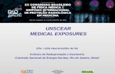 UNSCEAR MEDICAL EXPOSURES - acquaviva.com.bracquaviva.com.br/CBFM2015/trabalhos/CBFM_Palestras/14P_070.pdf · é a única causa possível e não existem atualmente biomarcadores disponíveis