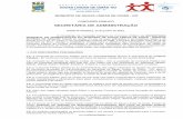SECRETÁRIA DE ADMINISTRAÇÃO - Concursos Públicos · Compete ao Município de Águas Lindas de Goiás – GO, a avaliação do Concurso Público por meio de Comissão designada