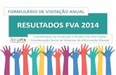 RESULTADOS FVA 2014 - museus.gov.br · de 19 de novembro de 2014, o FVA esteve disponível para preenchimento entre os dias 2 de fevereiro e 30 de abril de 2015, período em que os