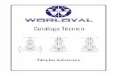 Catalogo - Março de 2010worldval.com.br/catalogomarco2010.pdf · Engaxetamento Reengaxetável em serviço quando, totalmente aberta Worldval Válvulas e Acessórios Industriais Ltda.