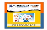 COMISSÃO ORGANIZADORA - proex.uefs.brproex.uefs.br/arquivos/File/programacao_IV_SEMINARIO_DE_EXTENSAO.pdf · Abertura do Seminário Prof. Dr ... Beneficiamento comunitário de licuri: