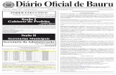 Diário Oficial de Bauru · resultados da Avaliação de Desempenho e Desenvolvimento, ... de Departamento de Administração de Pessoal, ... Nº 09/2016 (Prova Realizada em 15/05