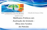 AGOSTO 2017 Melhores Práticas em Avaliação de Imóveis ...ibape-nacional.com.br/biblioteca/wp-content/uploads/2017/09... · Francisco Fabrini de Augustinis (FUNDAÇAO CESP) Leonardo