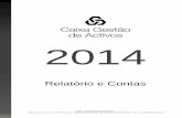Relatório e Contas 2014 - Caixa Gestão de Activos · Drª Maria Amélia Vieira de F.Carvalho de ... traduziram-se na descida de taxas de juro e no uso de instrumentos ... A economia