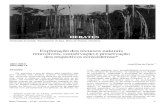 Exploração dos recursos naturais renováveis, conservação e ... · desenfreada pelo uso de biomassa vegetal para pro ... Criou-se no Brasil, o PROÁLCOOL, PROÓLEO, COALBRA e