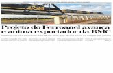 Ferroanel, um sonho de quase 50 anos · O transporte de cargas para o Porto ... de Säo Paulo, é atingir 67 mi- ... ser criado um trem de passageiros entre Campinas e