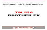 TM 526 RASTHER EX - download.tecnomotor.com.brdownload.tecnomotor.com.br/?rasther/manual/Manual_526_port.pdf · grupos (p. ex. alternadores), a ligação de grupos em uma bancada