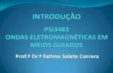 Prof.ª Dr.ª Fatima Salete Correra · Banda Ku 12-18 GHz Banda K 18-26 GHz ... Banda W 75-110 GHz Banda D 110-170 GHz ... Satélites de observação da Terra
