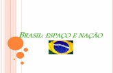 Brasil: espaço e nação · em grandes complexos regionais, estabelecidos ... excelência na indução do desenvolvimento ... Brasil: espaço e nação