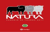 sumario NATURA 2017 final - GenSys | Gerando informação ... · El Programa Natura, en cada edición de su Sumario, busca agregar nuevas informaciones con el intuito de ... Fornecedores