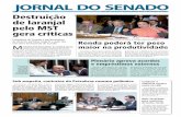Ano XV – Nº 3.111 – Brasília ... · senadores em Plenário e na Comissão de Agricultura e Reforma Agrária. A ação reacendeu a proposta de ... defende a Petrobras de críticas