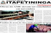 DISTRIBUIÇÃO GRATUITA Obras do AME devem ser …semanario.itapetininga.sp.gov.br/wp-content/uploads/2017/06/... · municipal, o sonho da casa própria para as famílias que moram