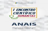Alessandra Lourente 1 - humanitas.edu.brhumanitas.edu.br/layout/uploads/files/i_encontro_cientifico_2018... · Prof. Dr. Luiz Antonio Vane Diretor de Ensino, Pesquisa e Extensão
