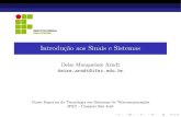 Introdução aos Sinais e Sistemas - wiki.sj.ifsc.edu.brwiki.sj.ifsc.edu.br/wiki/images/2/25/SinaiSistemas.pdf · Modelos uteis de Sinais Em sinais e sistemas utiliza-se frequentemente