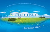 Apresentação das Embalagens - Marketisemktise.hospedagemdesites.ws/renko/catalogo-renko-2015.pdf · Concentrado / Com fragrância Detergente altamente concentrado e com baixa formação