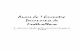 Anais do I Encontro Paranaense de Fruticultura - FUNDAÇÃO … · 2014-06-26 · Avaliação Nutricional de Frutos e Geléias de Ciriguela....116 ... Aceitabilidade de Doces de Carambola