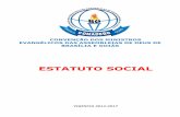 ESTATUTO SOCIAL - comadebg.com.br · ESTATUTO CAPÍTULO I DA FUNDAÇÃO, COMPOSIÇÃO, SEDE E FORO Art. 1º. ... COMADEBG, na conformidade da Resolução nº 946/92, de 17.06.1992,
