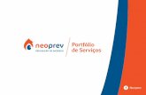 Portfólio de Serviços - neoprev.com.brneoprev.com.br/wordpress/wp-content/uploads/2018/01/Neoprev_Catalo... · Instalação de Equipamentos ... feito o dimensionamento de extintores