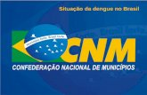 Situação da dengue no Brasil - senado.gov.br · Situação da dengue no Brasil Vigilância em Saúde 9Art. 200 da CF – a VS é competência do SUS 9Art. 6º da Lei 8080/90 - compete