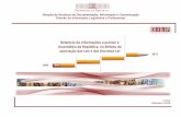 Relatório de informações a prestar à aprovação das Leis e ... · Apresentar um relatório com informação pormenorizada sobre a situação do País em matéria de toxicodependência