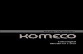 MANUAL DO USUÁRIO - komeco.com.br · Instalar de acordo com Norma NBR 13103. A KOMECO recomenda que os aparelhos sejam sempre instalados por mão de obra qualificada; 2. Fixe o aquecedor