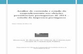 Análise de conteúdo e estudo do enquadramento nas eleições ... · uma cobertura isenta das diferentes candidaturas durante as eleições presidenciais de 2011 em Portugal, ou