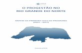 O PROGESTÃO NO RIO GRANDE DO NORTE - …progestao.ana.gov.br/portal/progestao/mapa/rn/progestao_rn_2015.pdf · RIO GRANDE DO NORTE . SÍNTESE DO PRIMEIRO CICLO DO PROGRAMA (2014