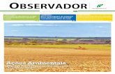 Ações Ambientais - Pedra Agroindustrial · Cana-de-Açúcar) e a Secretaria do Meio-Ambiente do Estado de São Paulo firmaram, em 2007, o Protocolo Agroambiental, que antecipa o