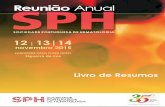 SOCIEDADE PORTUGUESA DE HEMATOLOGIA - sph.org.pt · O grande espectro de doenças congénitas da plaqueta e a complexidade da sua avaliação , torna o ... O estudo específico da