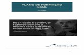 PLANO DE FORMAÇÃO AGML - essmaria.org · com a Comissão Pedagógica do CFAES (Centro de Formação da Associação de Escolas de Sintra), com vista a melhorar a competência dos