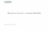 Manual do Usuário Sistema APR Web 16 - Tela novo “Pedido” – informação de Protocolo e CPF/CNPJ..... 15 Figura 18 - Tela novo “Pedido” – informação de itens e anexos