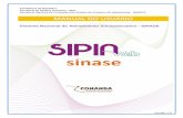 MANUAL DO USUÁRIO - SIPIA · Descreve os itens a respeito da operação do Sistema SIPIA Sinase: ... Efetue a operação através do botão alterar. Tela de Consulta .