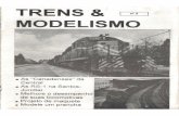 Impressão de fax em página inteira - MOTOR ON LINE · TRENS & MODELISMO - Volume 2 - Edição do autor, para divulgaçäo do hobby. Responsabilidade de José Agenor S. Ferreira